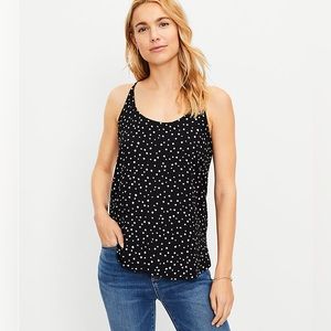 LOFT - A scoop neck and scoop back perfects this understated and versatile cami